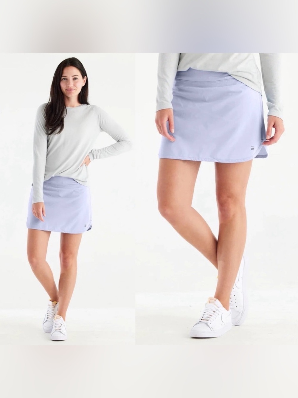 Free Fly Bamboo Lined Breeze 15” Women’s Skort in Lavender - Size XS